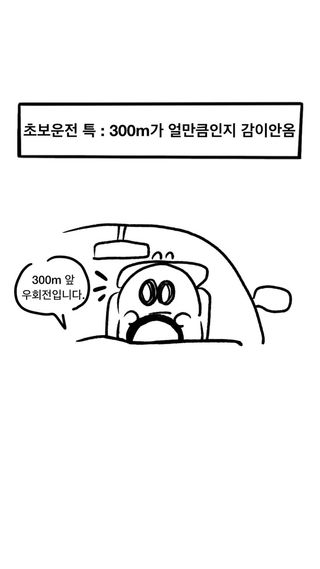 전방주시도 바빠서 네비 못보고 경로이탈 N번째
#초보운전 #운전 #공감 #공감툰 #인스타툰